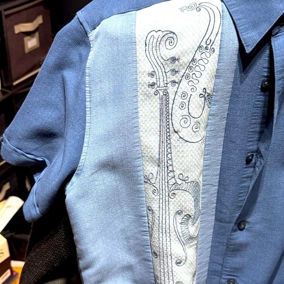 🌴Stunning and Stylish CUBAVERA Men's Short Sleeve Shirt - Size M - Picture 9 of 16